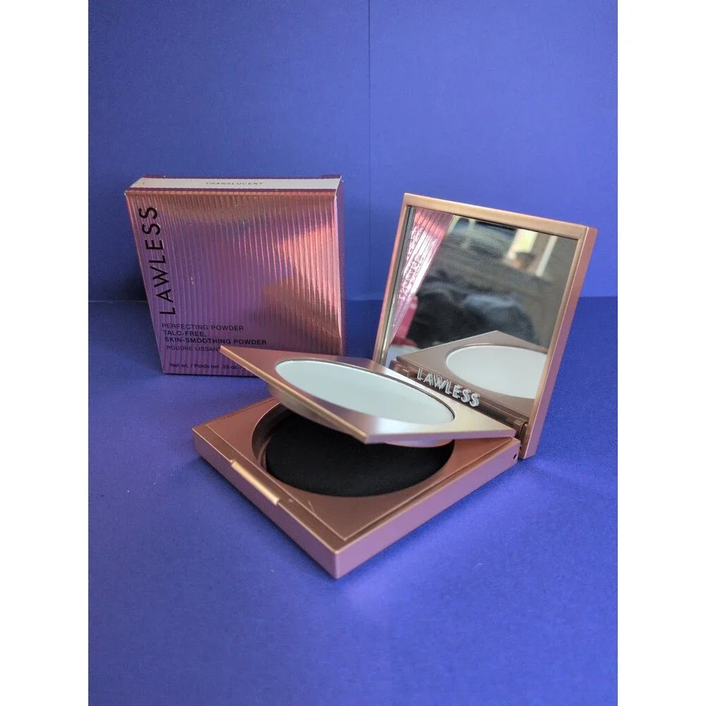 LAWLESS Perfecting Powder Pressed Face Powder Translucent Matte Talc-Free